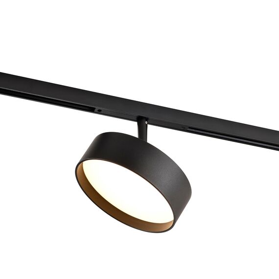 Favourite 4584-1U, трековый светильник, D138xL145xH100, LEDx18W, 48V, 1280LM, 2700-5700K, CRI>90, beam angle:100, included