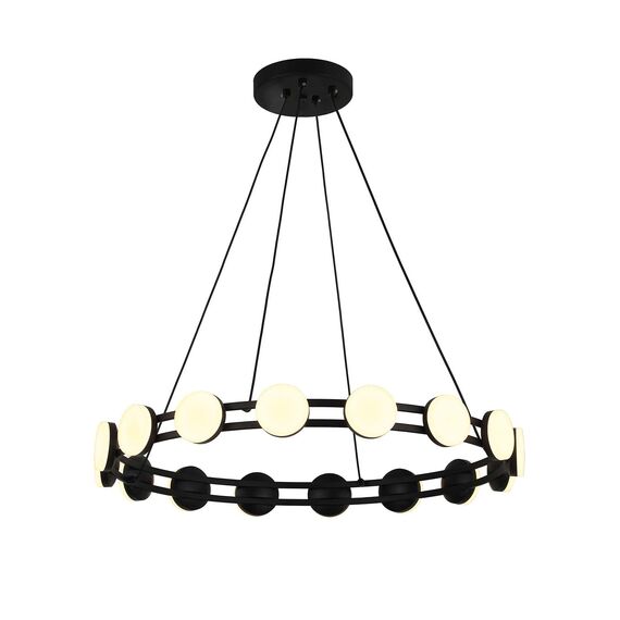 F-Promo 4601-6P, подвесная люстра, D600xH100/1200, 16xLEDx2W, 2880LM, 3000K, included