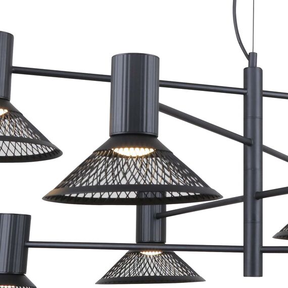 F-Promo 4623-8P, подвесная люстра, D900xH570/1470, 8xLEDx6W, 5280LM, 3000K, included, изображение 4