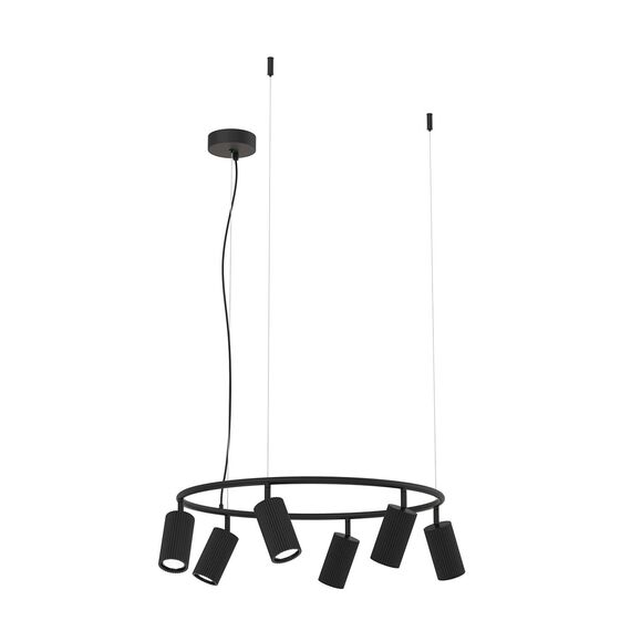 F-Promo 4635-6P, подвесная люстра, D600xH230/1500, 6xGU10x35W, excluded