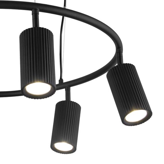 F-Promo 4635-6P, подвесная люстра, D600xH230/1500, 6xGU10x35W, excluded, изображение 4