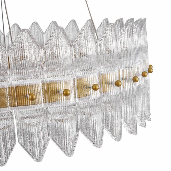 Favourite 4754-7P, Подвесная люстра, D685xH700/1200, LEDx65W, 4015LM, 3000K, included, изображение 5