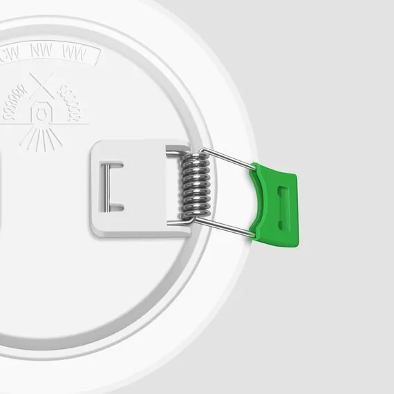 Favourite 4644-1C, врезной светильник, D86xH30, cutout:D68, LEDx5W, 420LM/460LM/440LM, 3000K/4000K/6500K, IP44, CRI>80, beam angle:120, included, изображение 11