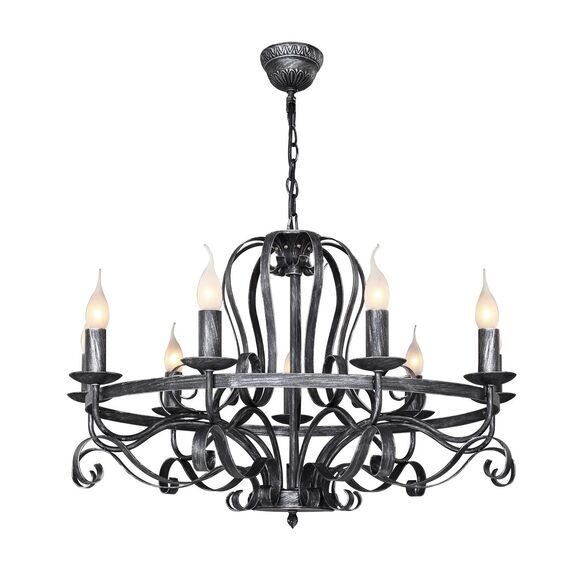 F-Promo 2162-9P, люстра подвесная, D760xH500/1200, 9xE14x40W, excluded