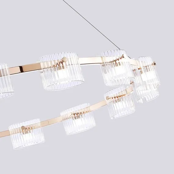 Favourite 4248-15P, подвесная люстра, D1020xH1300/1500, 15xLEDx4.6W, 1800LM, 4000K, included, изображение 3