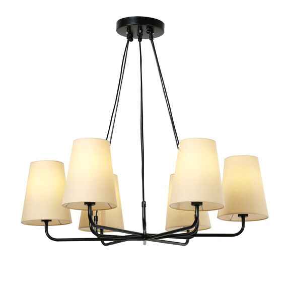 Favourite 2364-6P, подвесная люстра, D740xH240/1240, 6xE14x40W, excluded