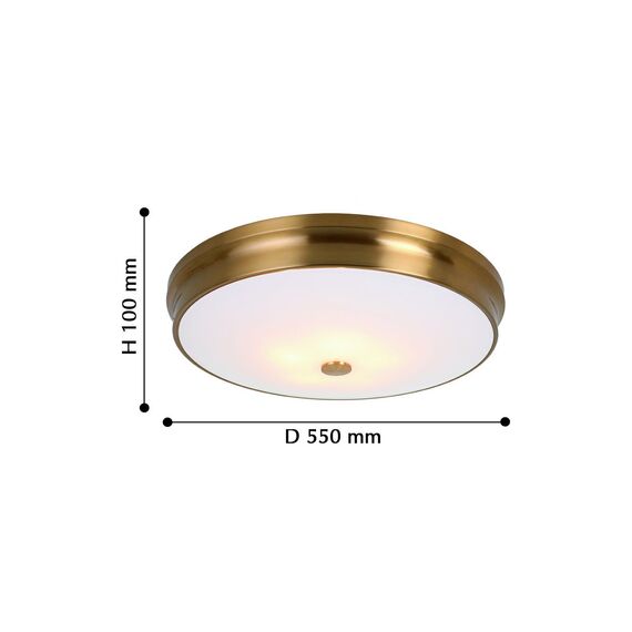 Favourite 2375-5C, потолочный светильник, D550xH120, 5xE27x40W, excluded, изображение 2