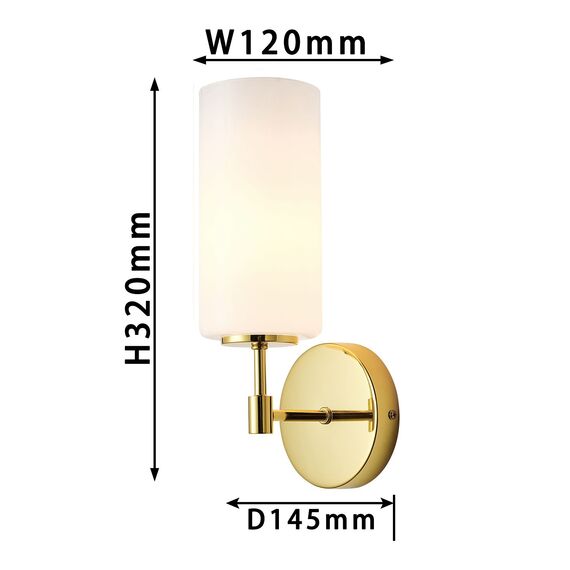 Favourite 2815-1W, настенный светильник, D145xW120xH320, 1xE14x40W, excluded, изображение 3