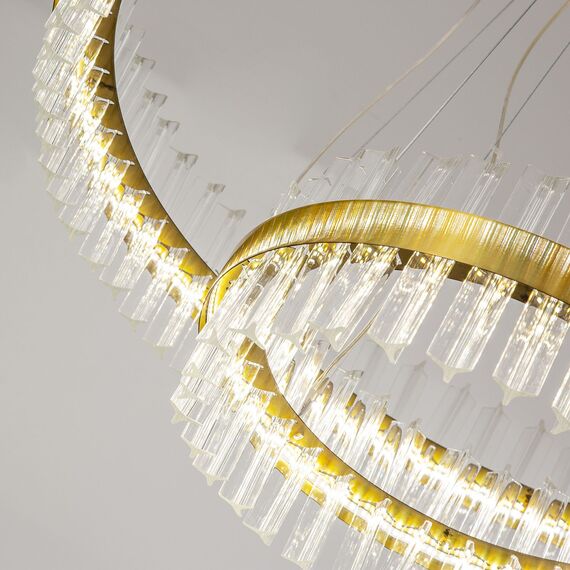 Favourite 4012-12P, подвесная люстра, D800xH320/1820, LEDx40W + LEDx20W, 4800LM, 3000-6000K, included, remote control, изображение 5