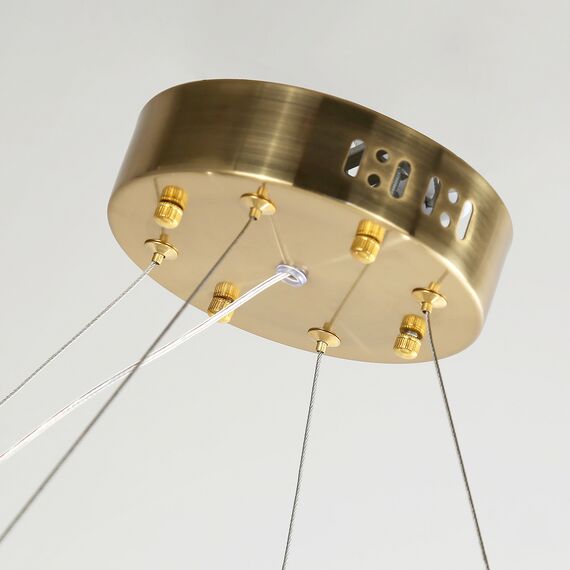 Favourite 4012-8P, подвесная люстра, D800xH150/1150, LEDx50W, 4000LM, 4000K, included, изображение 4