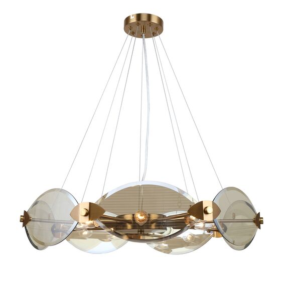 F-Promo 4085-7P, подвесная люстра, D650xH250/800, 7xE14x40W, excluded