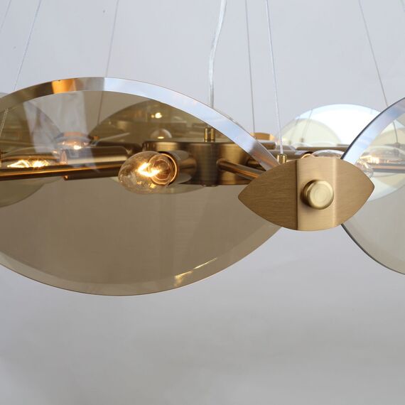 F-Promo 4085-7P, подвесная люстра, D650xH250/800, 7xE14x40W, excluded, изображение 5