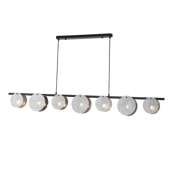 F-Promo 4104-7P, подвесная люстра, L1540xW170xH600/1200, 7xG9x40W, excluded