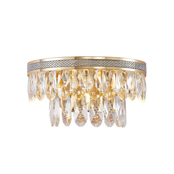 Favourite 4207-2W, настенный светильник, D190xW300xH160, 1xG9x40W, excluded + LEDx3W, 3000K, included