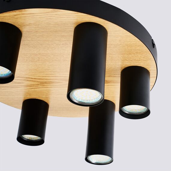 F-Promo 4431-6U, потолочный светильник, D360xH155, 6xGU10x50W, excluded, изображение 3