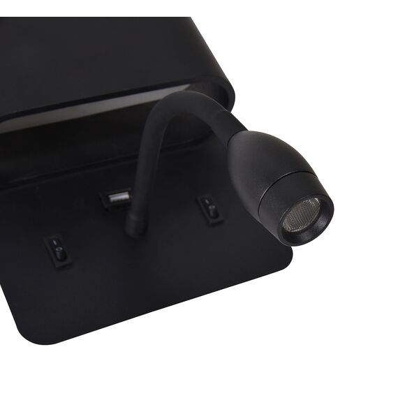 F-Promo 4476-2W, настенный светильник, D120xW160xH280, LEDx4W + LEDx1.5W, 220LM, 4000K, included, switch, изображение 4