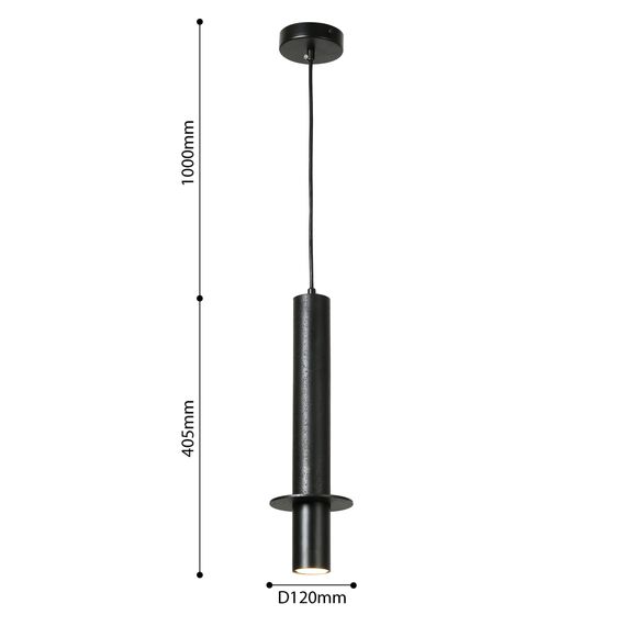 Favourite 2832-1P, подвес, D120xH405/1405, 1xGU10LEDx5W, excluded, изображение 3