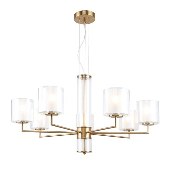 F-Promo 4086-7P, подвесная люстра, D790xH550/1000, 7xE14x40W, excluded