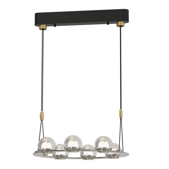 Favourite 4291-6P, подвесная люстра, D520xH1500/1575, 6xLEDx7.5W, 3600LM, 4000K, included