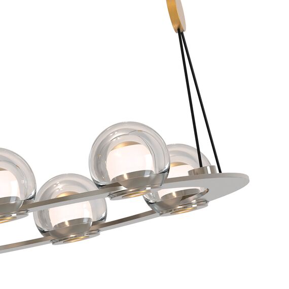 Favourite 4291-6P, подвесная люстра, D520xH1500/1575, 6xLEDx7.5W, 3600LM, 4000K, included, изображение 3