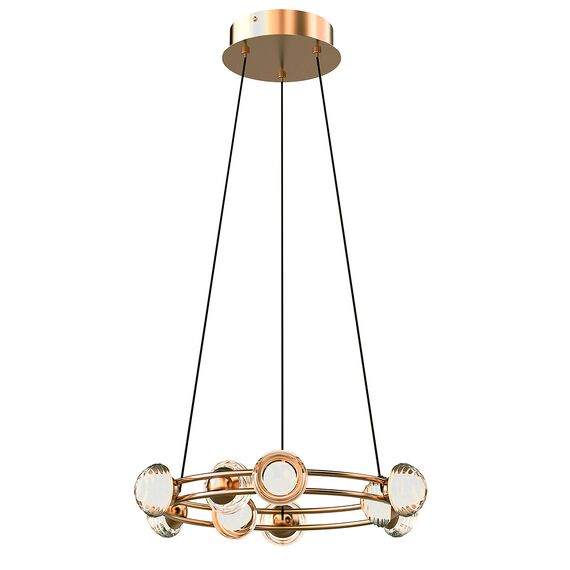 Favourite 4382-9P, подвесная люстра, D400xH1880, 9xLEDx3.3W, 2100LM, 4000K, CRI>90, included, изображение 2