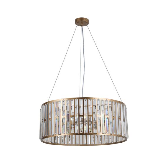 F-Promo 4483-6P, подвесная люстра, D600xH220/1200, 6xE14x60W, excluded, изображение 2