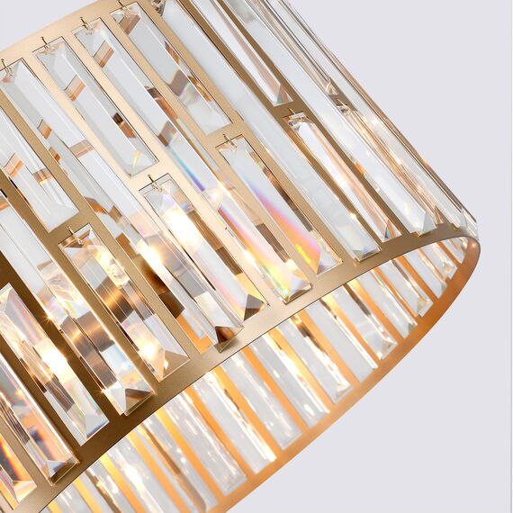 F-Promo 4483-6P, подвесная люстра, D600xH220/1200, 6xE14x60W, excluded, изображение 4