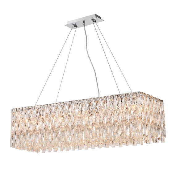 Favourite 4723-10P, подвесная люстра, L1000xW300xH250/1300, 10xE14x40W, excluded, изображение 2