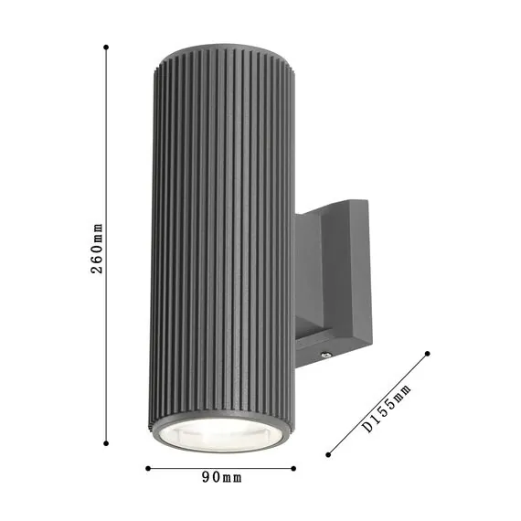 Favourite 2860-2W, уличный светильник, D155xW90xH260, 2xE27x40W, IP54, excluded, изображение 3