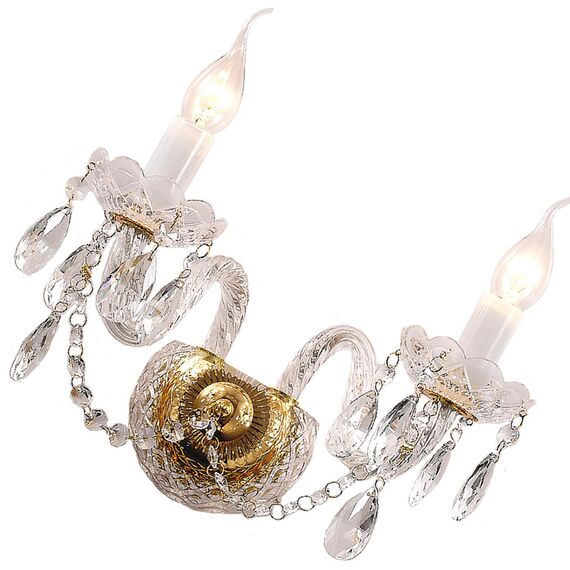 Favourite 1736-2W, настенный светильник, D230xW450xH300, 2xE14x40W, excluded, изображение 4