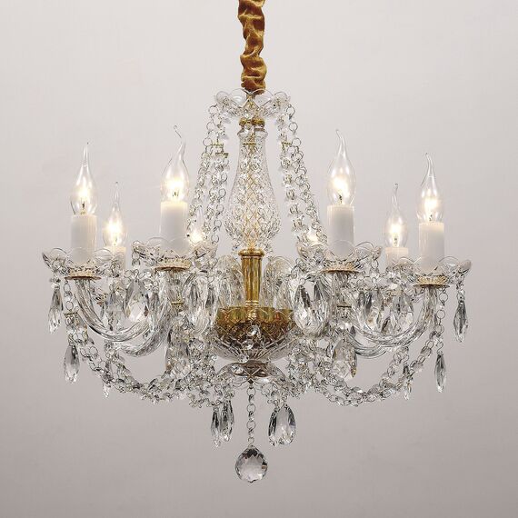 Favourite 1736-8P, люстра подвесная, D570xH490/1490, 8xE14x40W, excluded