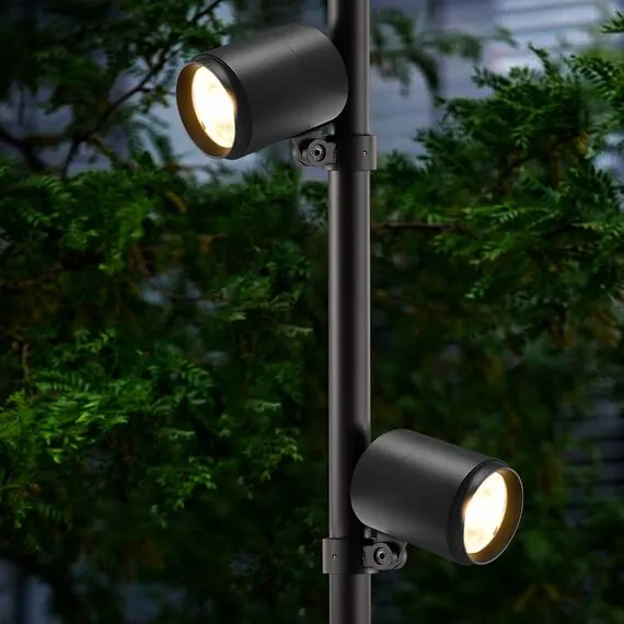 Favourite 4638-2F, уличный светильник, L280xW100xH2000, 2xLEDx12W, 2100LM, 4000K, IP65, included, изображение 4