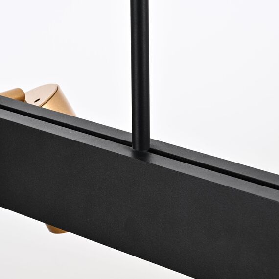 Favourite 4074-6P, подвесная люстра, L1200xW190xH600, 6xGU10LEDx10W, excluded + LEDx18W, 700LM, 4000K, included, изображение 4