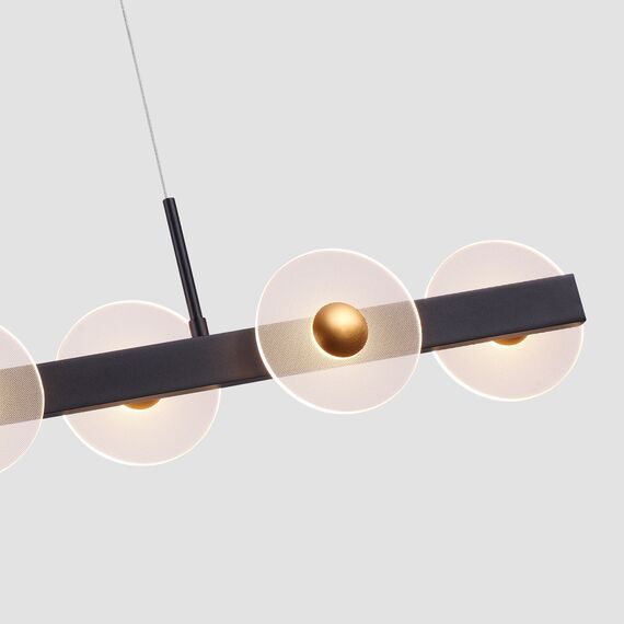 Favourite 4317-6P, подвесная люстра, L910xW80xH255/1845, 6xLEDx5.3W, 1700LM, 4000K, CRI>90, included, изображение 3