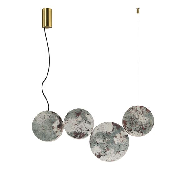 Favourite 4447-4P, подвесная люстра, L700xW80xH1930, LEDx32W, 670LM, 4000K, included