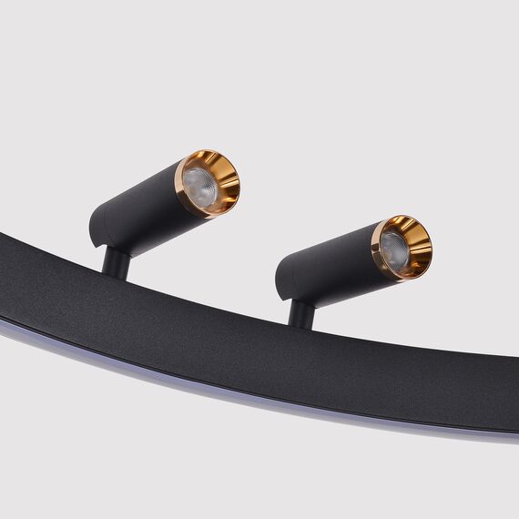 F-Promo 4474-1P, подвесная люстра, D600xH1000/1800, LEDx58W + 2xLEDx3W, 1860LM, 3000-6500K, included, remote control, изображение 8