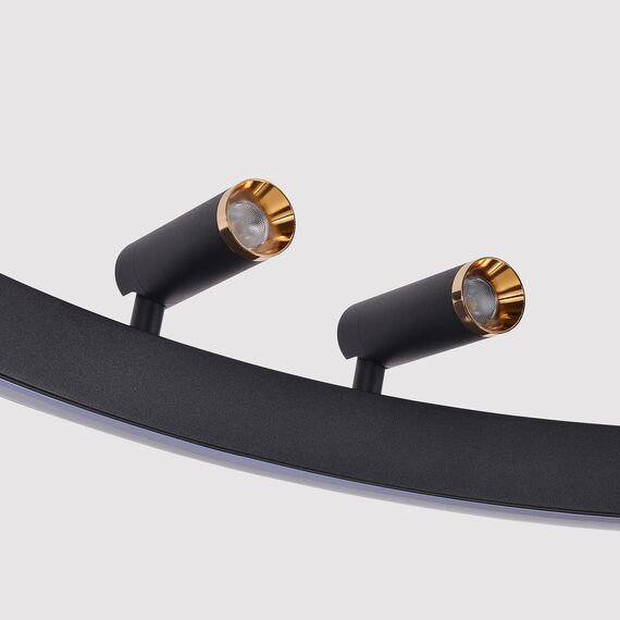 F-Promo 4474-2P, подвесная люстра, D830xH1000/1800, LEDx53W + LEDx33W + 4xLEDx3W, 2075LM, 3000-6500K, included, remote control, изображение 9