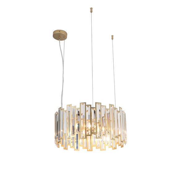 F-Promo 4484-4P, подвесная люстра, D450xH220/1200, 4xE14x60W, excluded