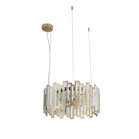 F-Promo 4484-4P, подвесная люстра, D450xH220/1200, 4xE14x60W, excluded, изображение 2