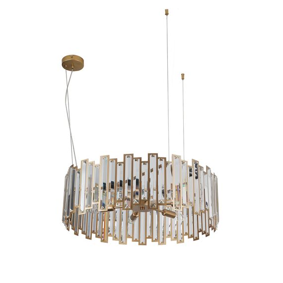 F-Promo 4484-6P, подвесная люстра, D600xH220/1200, 6xE14x60W, excluded, изображение 2