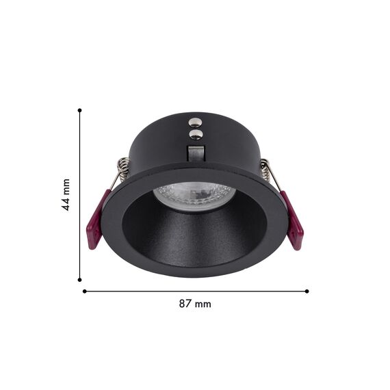 Favourite 4529-1C, врезной светильник, D87xH44, cutout:D75, 1xGU10x35W, IP65, excluded, изображение 2