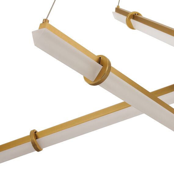 Favourite 4553-3P, подвесная люстра, D1070xH900/1600, 3xLEDx13W, 4935LM, 4000K, included, изображение 4