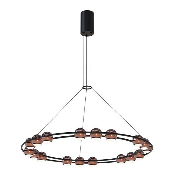 Favourite 4561-18P, подвесная люстра, D650xH1500/1675, 18xLEDx4W, 4320LM, 4000K, included