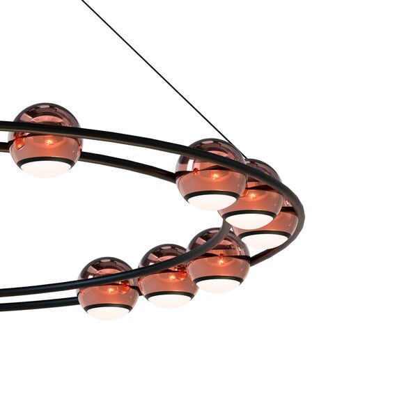 Favourite 4561-18P, подвесная люстра, D650xH1500/1675, 18xLEDx4W, 4320LM, 4000K, included, изображение 3