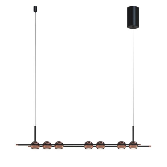 Favourite 4561-7P, подвесная люстра, L800xW65xH1500/1675, 7xLEDx4W, 1680LM, 4000K, included