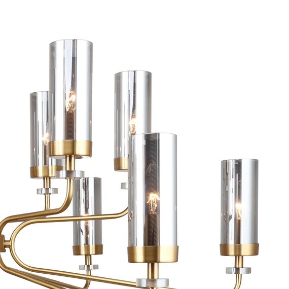 F-Promo 4620-12P, подвесная люстра, D910xH620/1480, 12xE14x40W, excluded, изображение 4