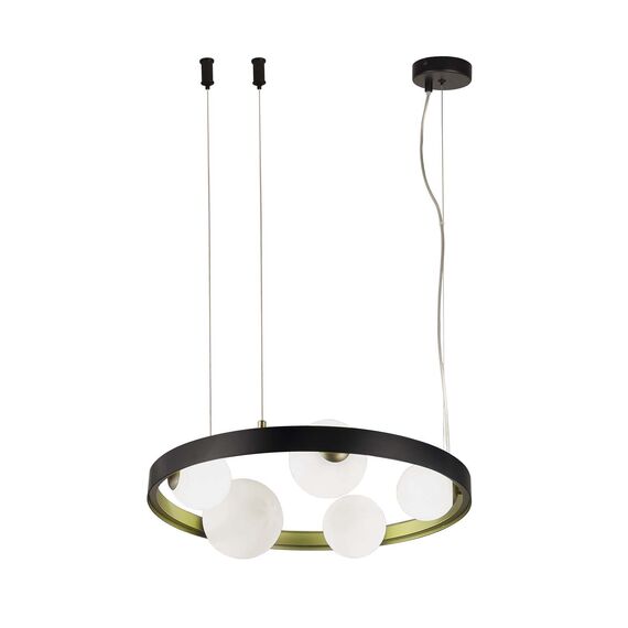 F-Promo 4628-5P, подвесная люстра, D550xH200/1500, 5xG9x28W, excluded