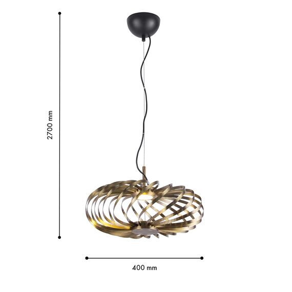 Favourite 4679-1P, подвесная люстра, D400xH325/2700, LEDx6W, 500LM, 3000K, included, изображение 3