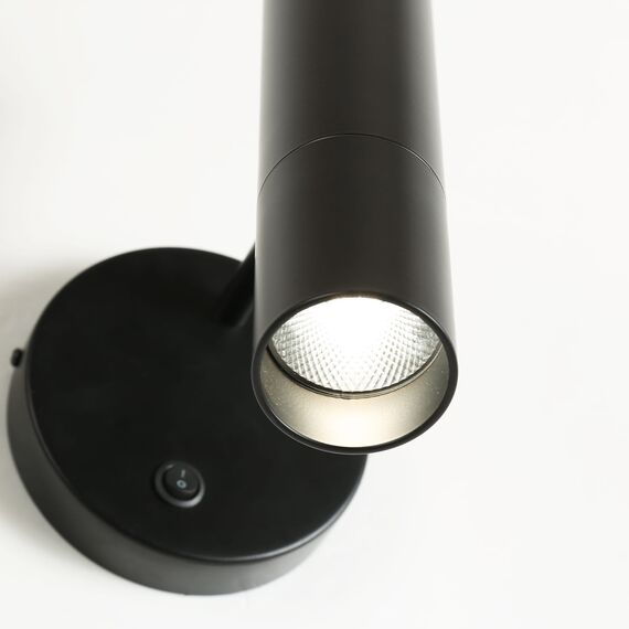 Favourite 2107-1W, настенный светильник, D165xW120xH200, 1xLEDx5W, 400LM, 3000K, included, switch, изображение 5