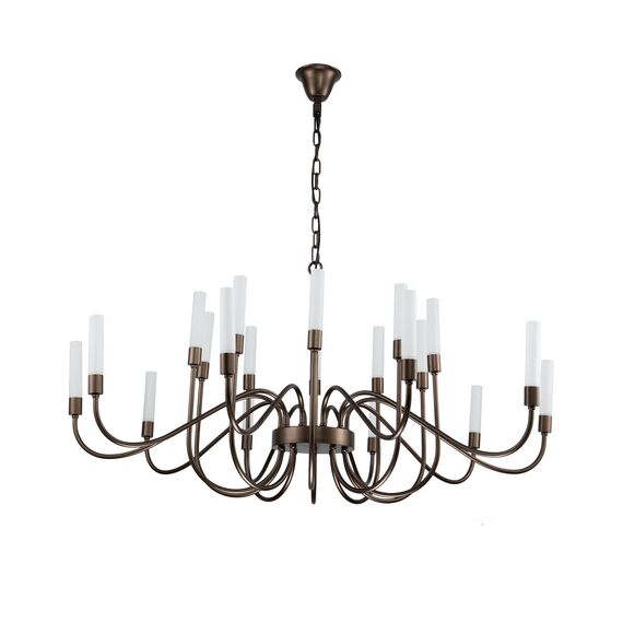 Favourite 3014-20P, подвесная люстра, D1200xH680/1680, 20xG9LEDx7W, 4900LM, 3000K, included, изображение 2